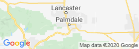 Palmdale map